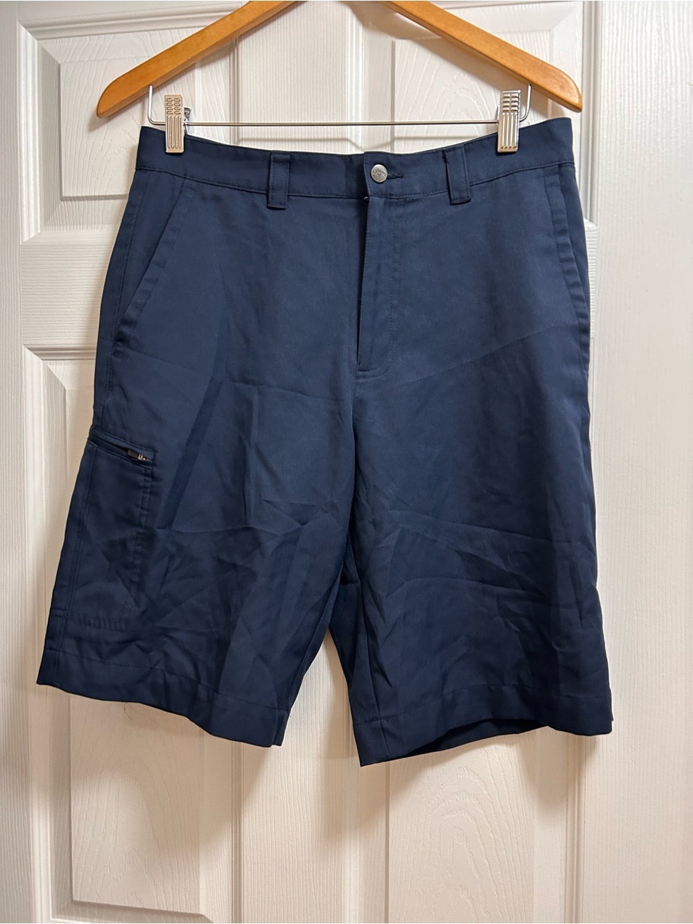 Callaway Men's Navy Flat-Front Performance Shorts